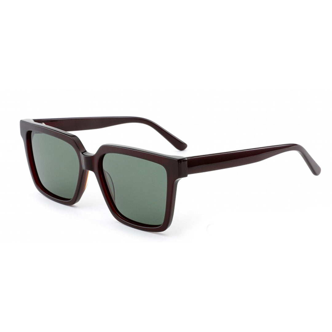 Women square sunglasses with modern plastic frame and UV protection Bowlift