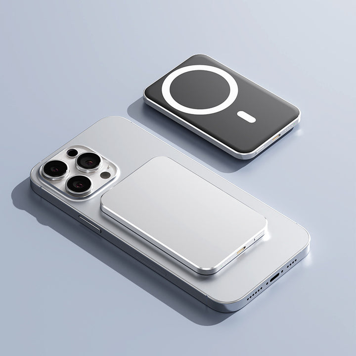 Portable power bank with magnetic function Bowlift