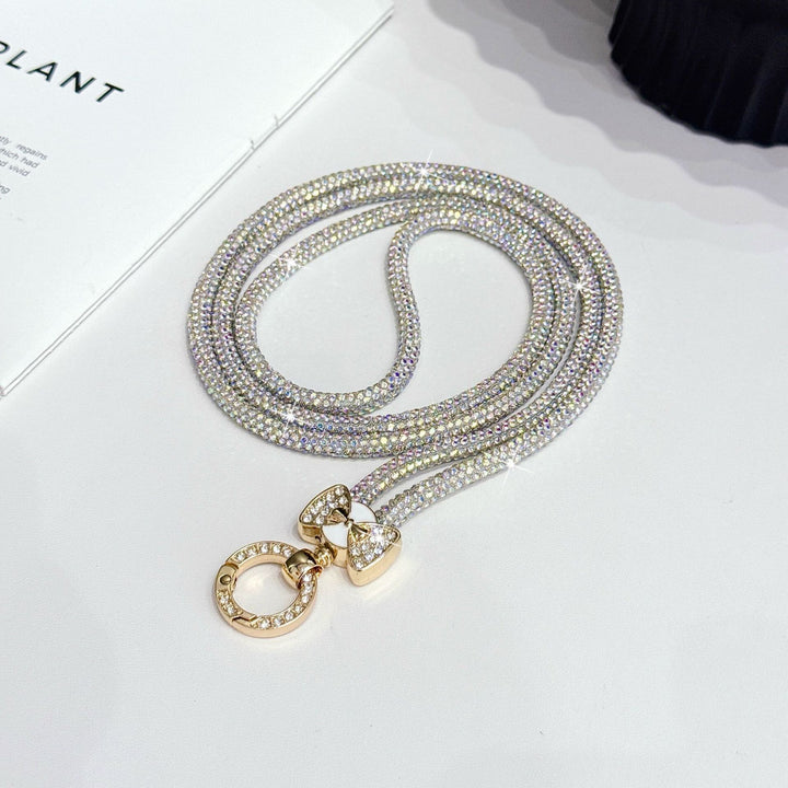 Elegant Rhinestone Eyewear Chain Bowlift