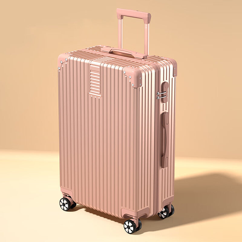 Unisex Multi-Functional Spinner Luggage Set with Hard-Shell Construction Bowlift