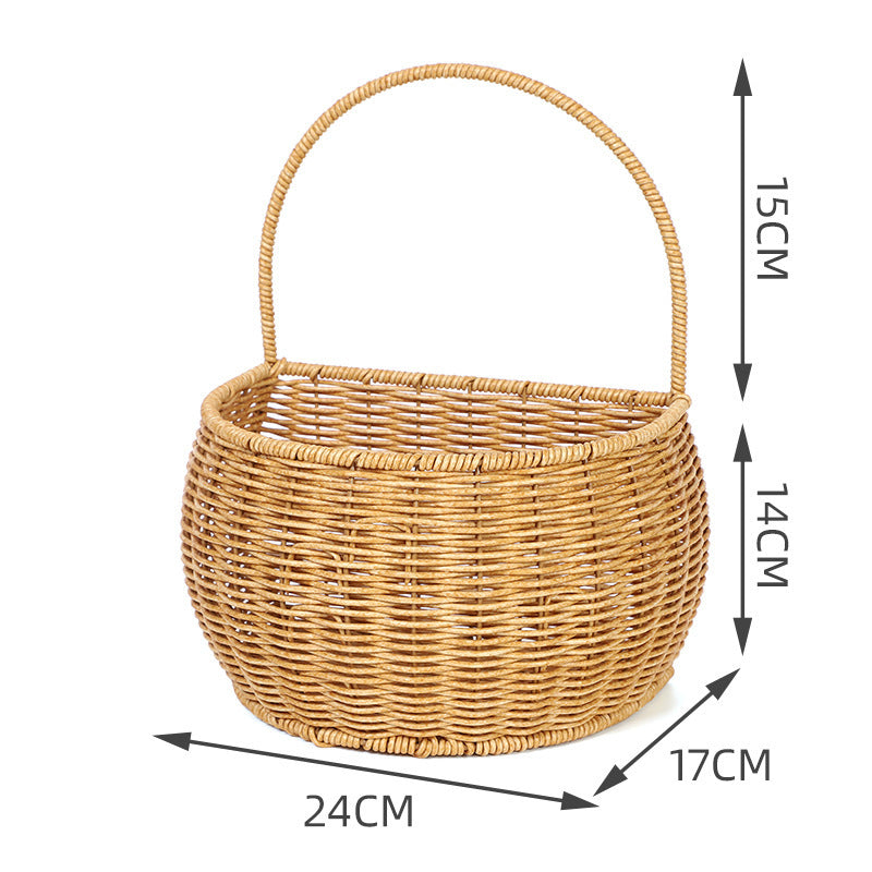 Stylish Decorative Woven Basket Bowlift