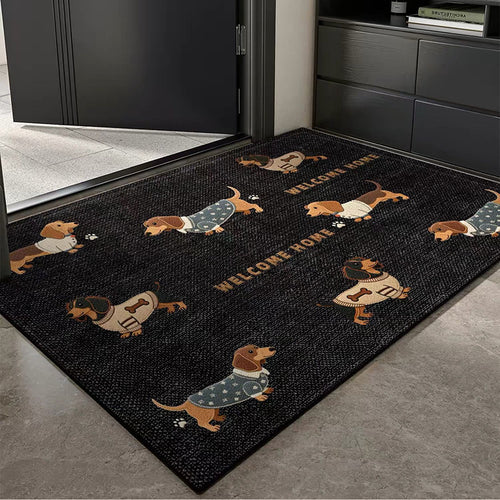 Dog-Themed Welcome Mat