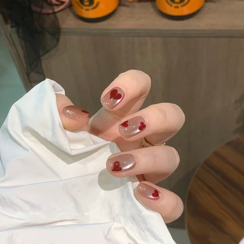 Natural Almond-Shaped Press-On Nails Bowlift