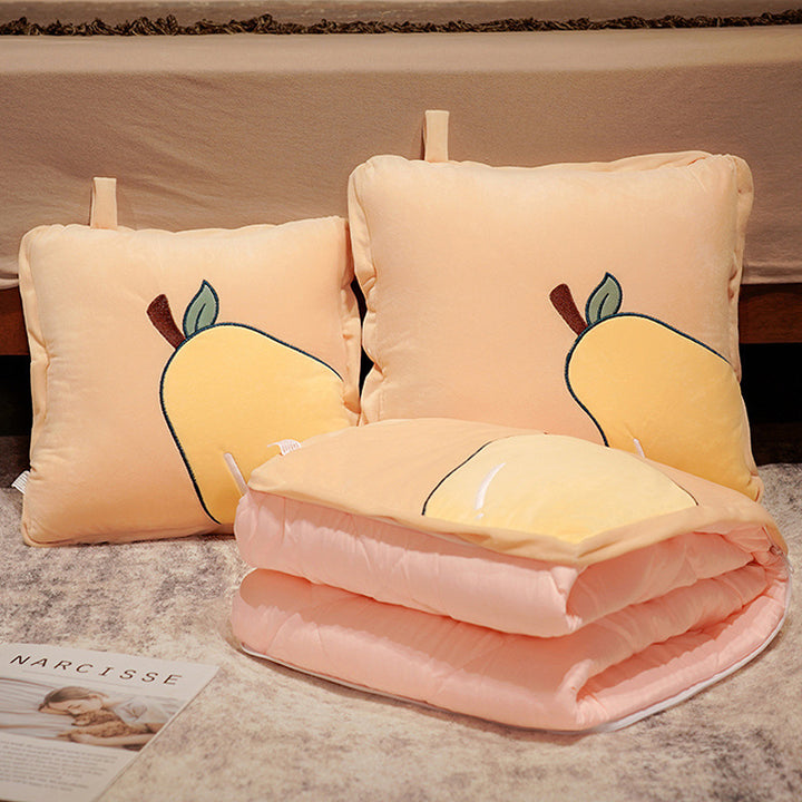 Plush Cushion Set with Cactus Design Bowlift