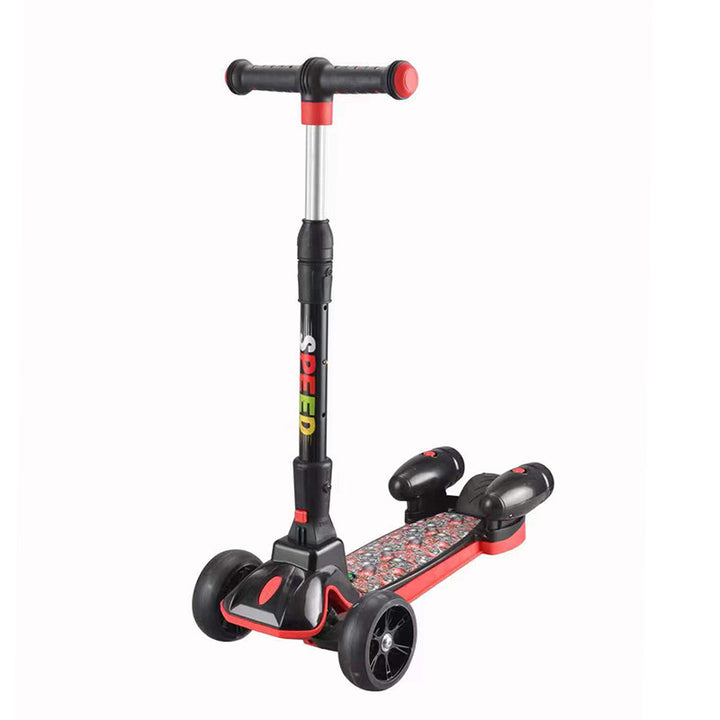 Triple-Wheel Stability Kick Scooter Bowlift