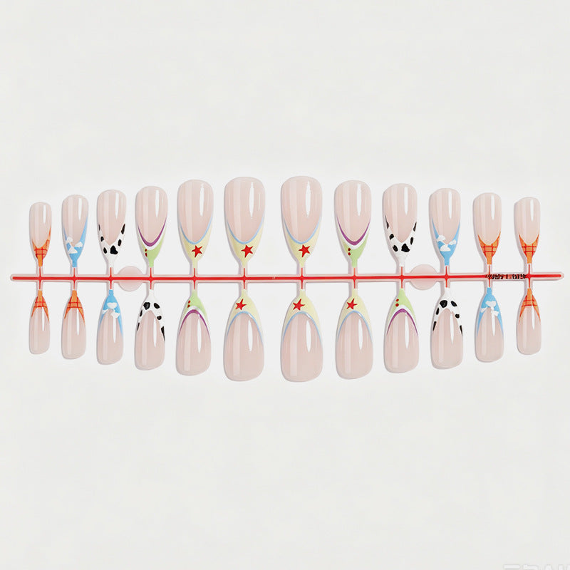 Creative Artistic Press-On Nail Collection Bowlift