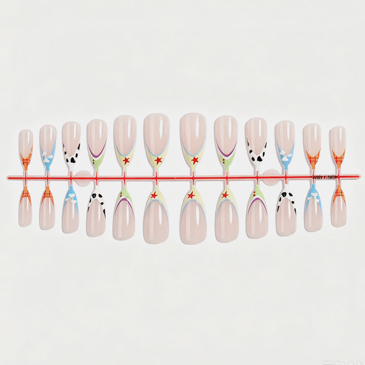 Creative Artistic Press-On Nail Collection Bowlift