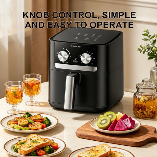 5.5L High-Performance Air Fryer Bowlift