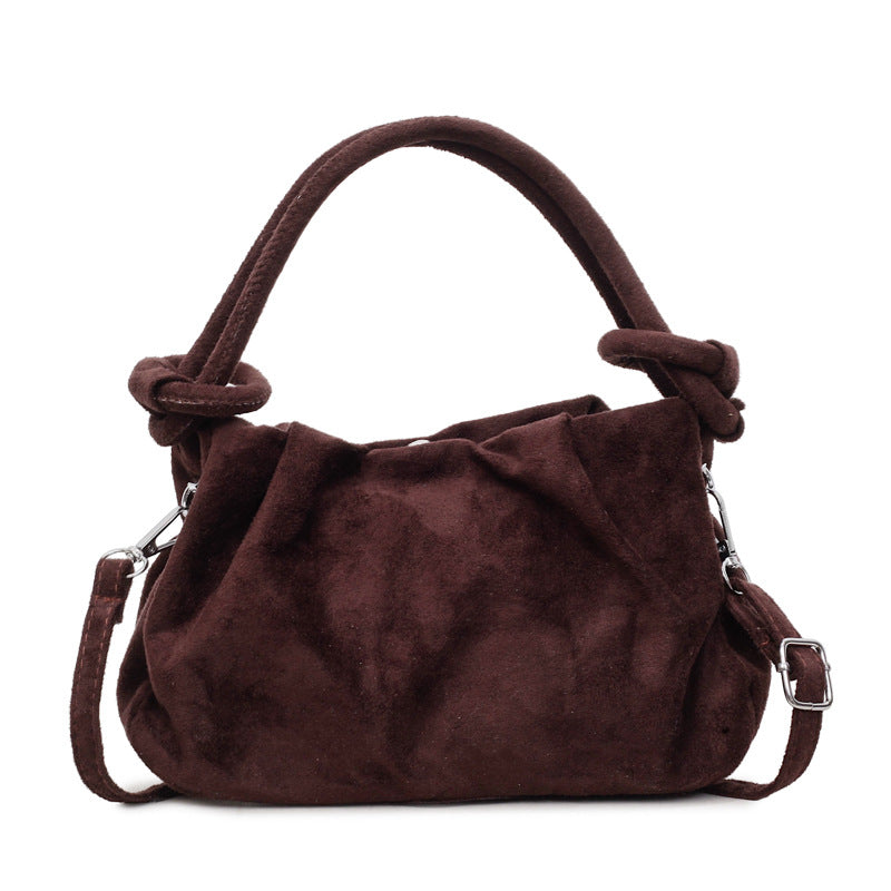 WoSoft Suede Hobo Bag Bowlift
