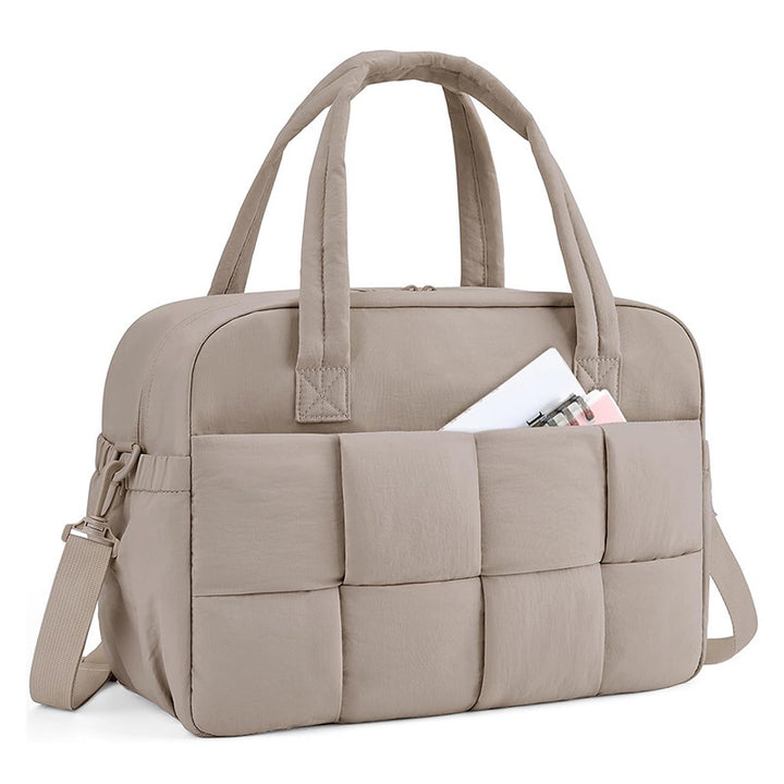 Multifunctional Travel Bag with Padded Interior and Removable Shoulder Straps Bowlift