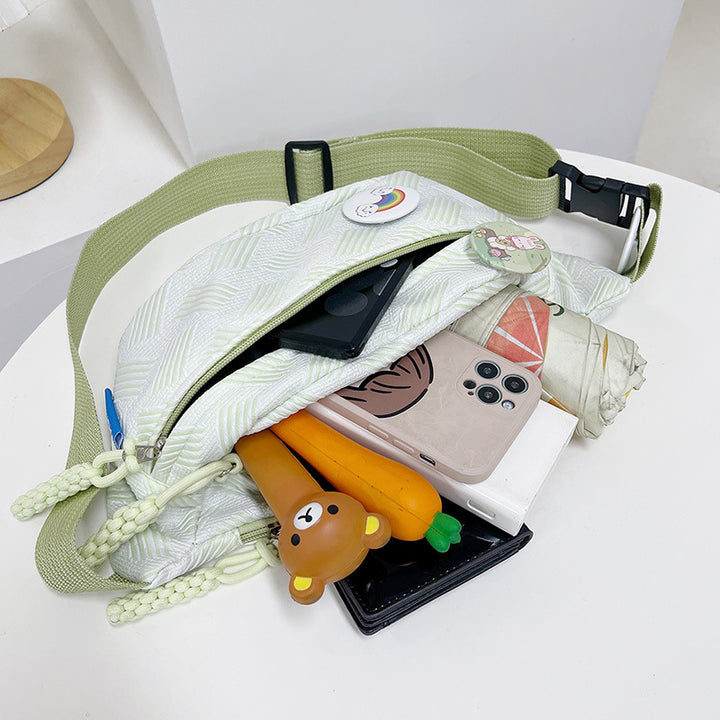 Stylish Printed Belt Bag Bowlift