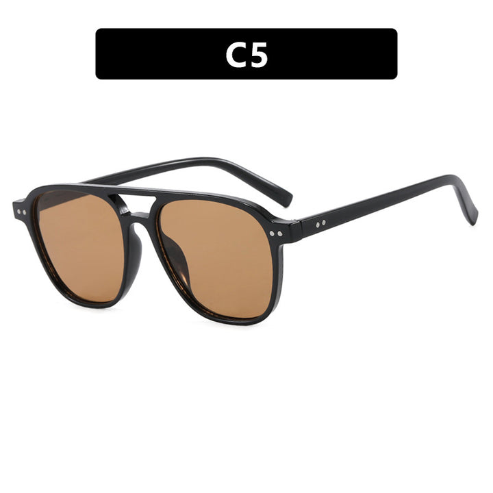 Women’s modern square sunglasses with robust design and UV protection Bowlift
