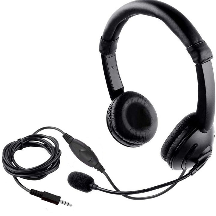 Adjustable Stereo Headset Bowlift