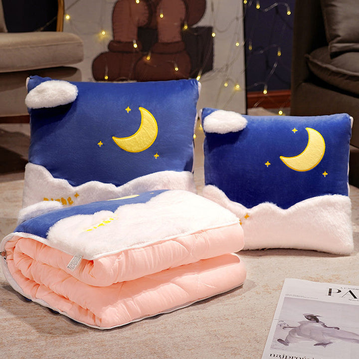 Plush Cushion Set with Cactus Design Bowlift