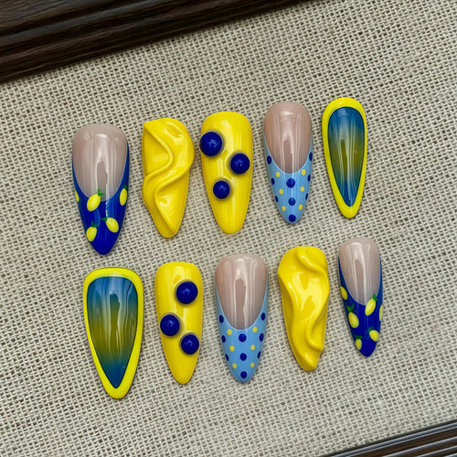 Artificial Nails in Creative Design Bowlift