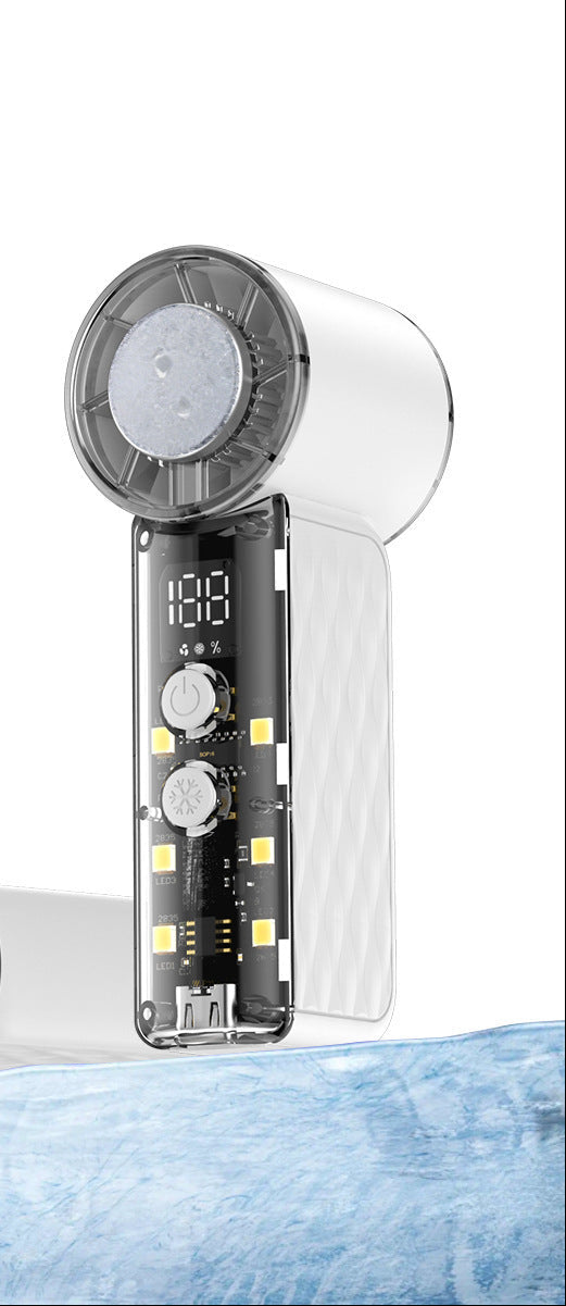Unisex High-Performance Rechargeable Cooling Fan Bowlift
