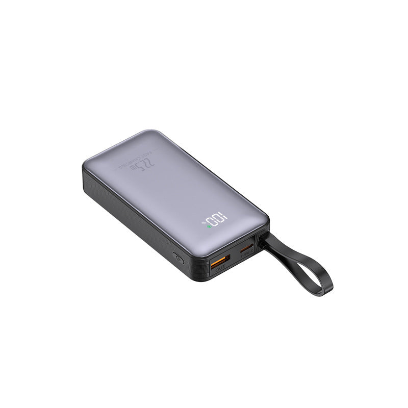 Portable power bank with smart charging function and LED charging display Bowlift