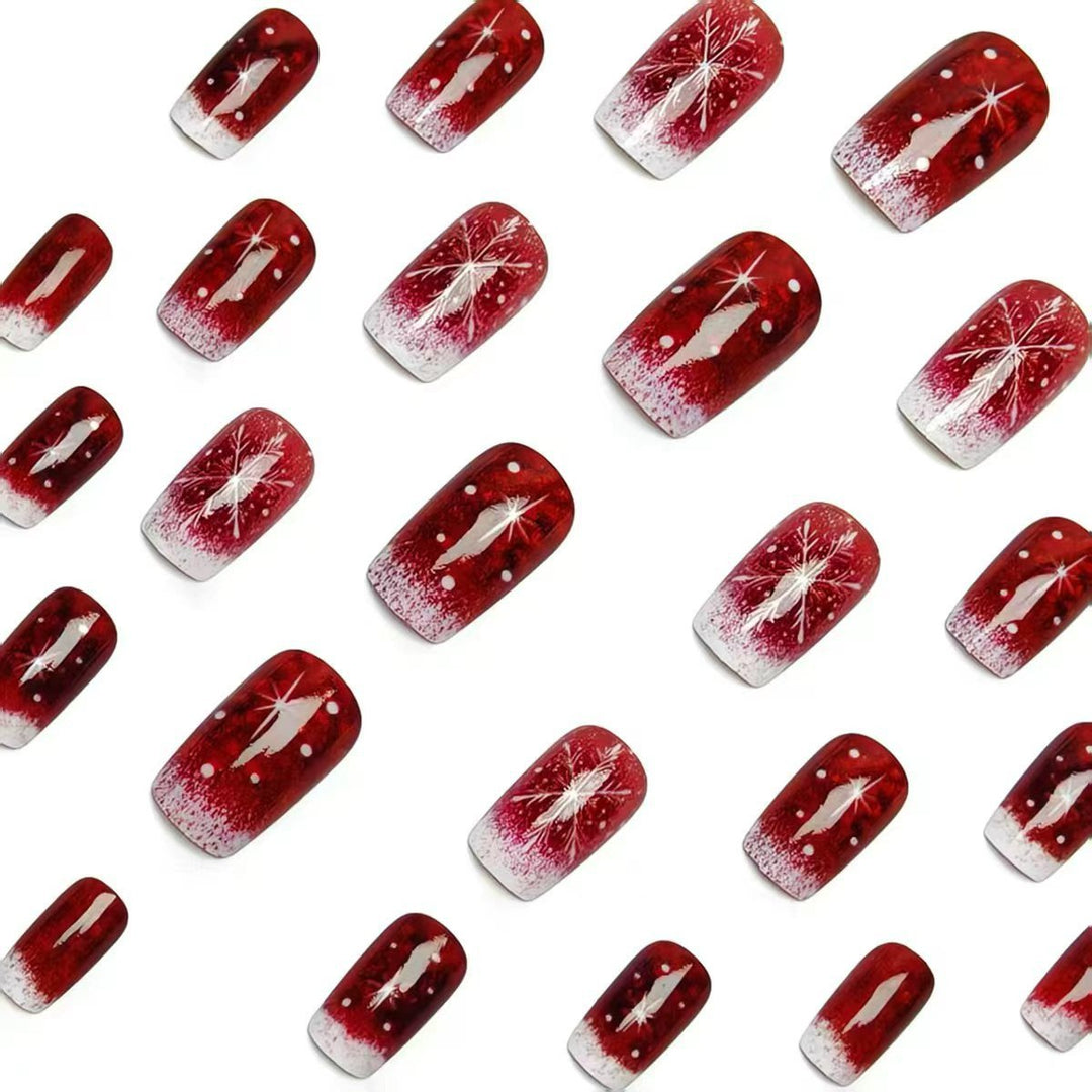 Creative Winter Art Nails Bowlift