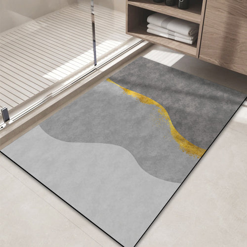 Modern Abstract Decorative Bath Mat