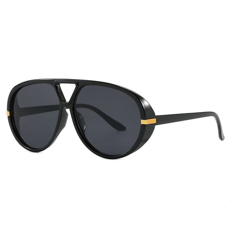 Women's fashionable large sunglasses with elegant frame and protective lenses Bowlift