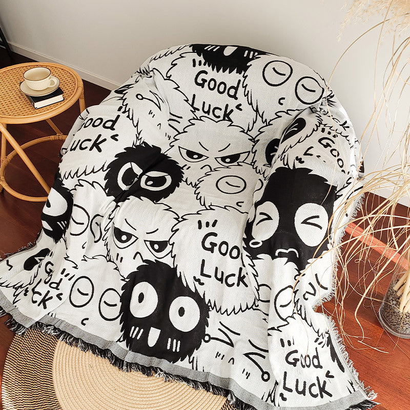 Artistic Woven Throw Blanket