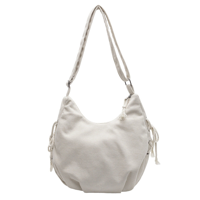 Casual Textured Hobo Bag Bowlift