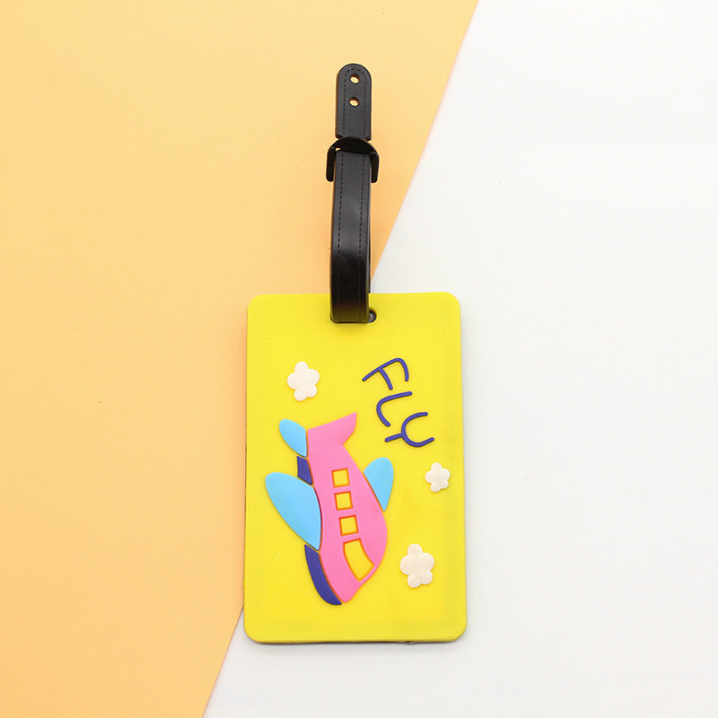 Unisex creative luggage tag in bus design Bowlift