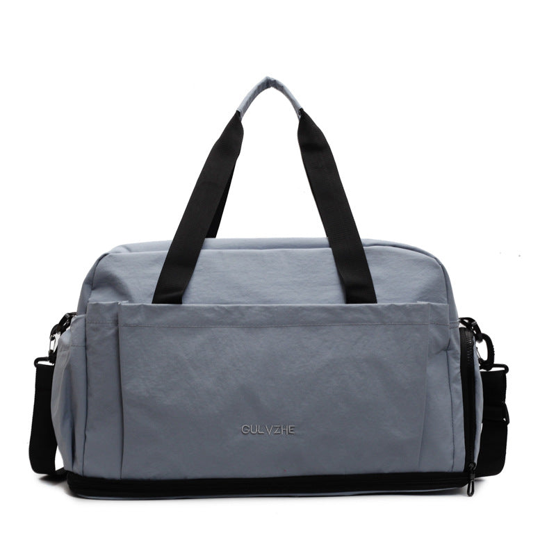 Practical Travel Bag With Versatile Compartment Configuration Bowlift