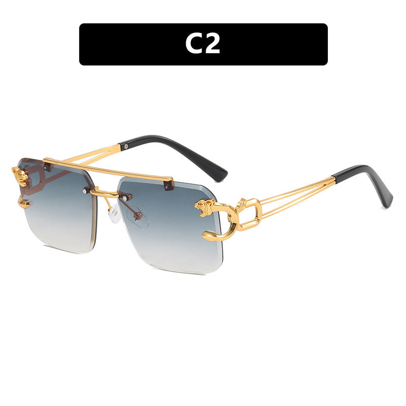 Women's square sunglasses with elegant decorative details Bowlift