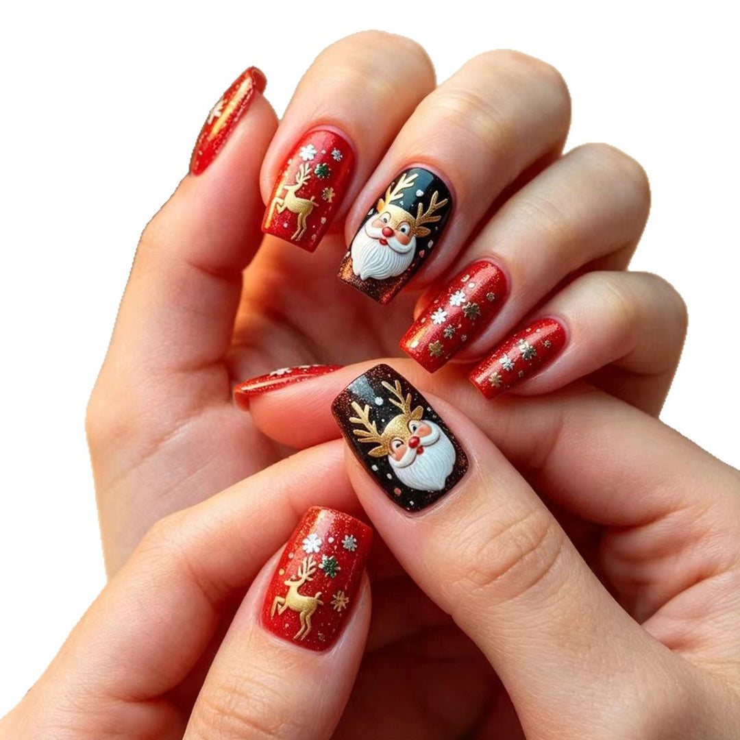 Christmas-Themed Nail Art Set Bowlift