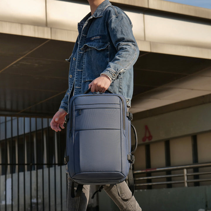 Versatile Tech-Integrated Backpack Bowlift