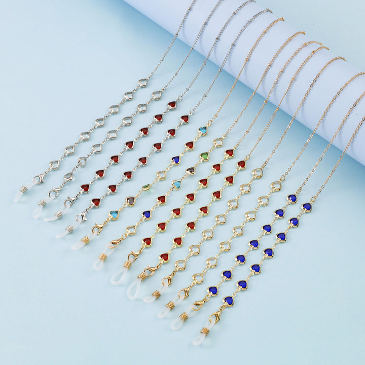 Heart-Shaped Eyewear Chain Bowlift