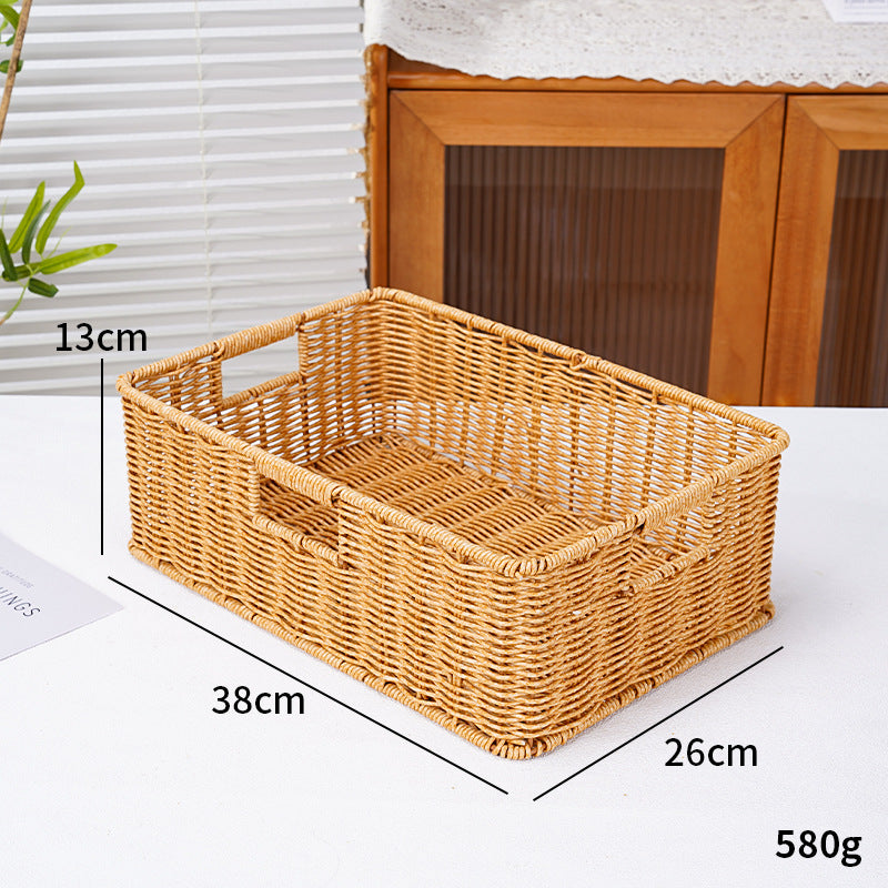 Woven Storage Organizer Basket Bowlift