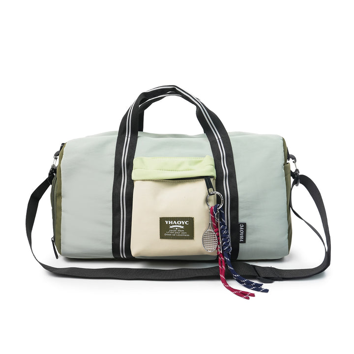 Sporty Duffel Bag With Multiple Function Pockets Bowlift