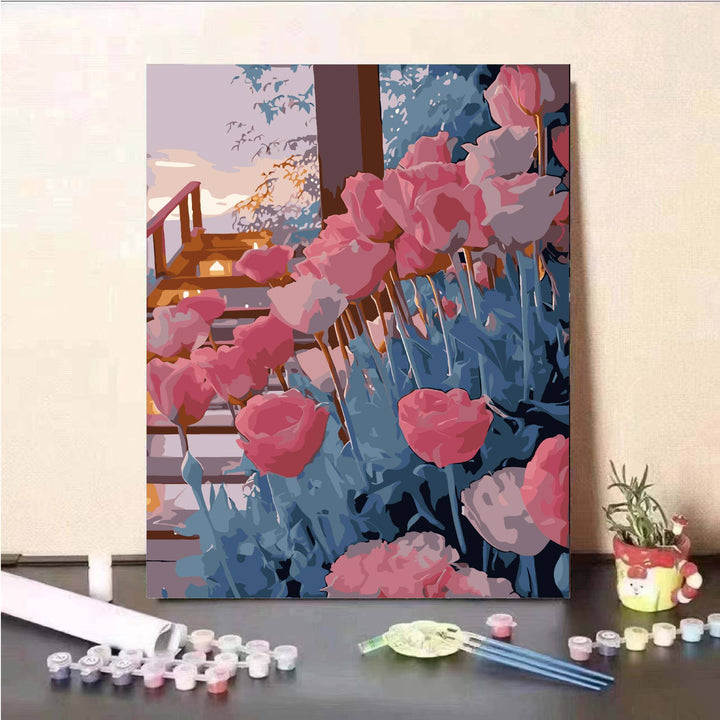 Scenic Landscape Paint by Numbers Kit Bowlift