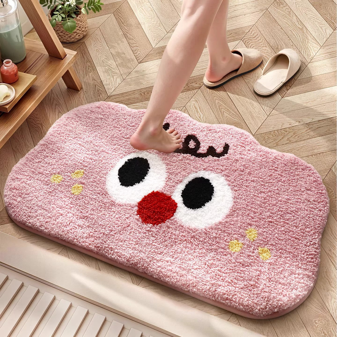 Fun Cartoon Bath Mat Bowlift