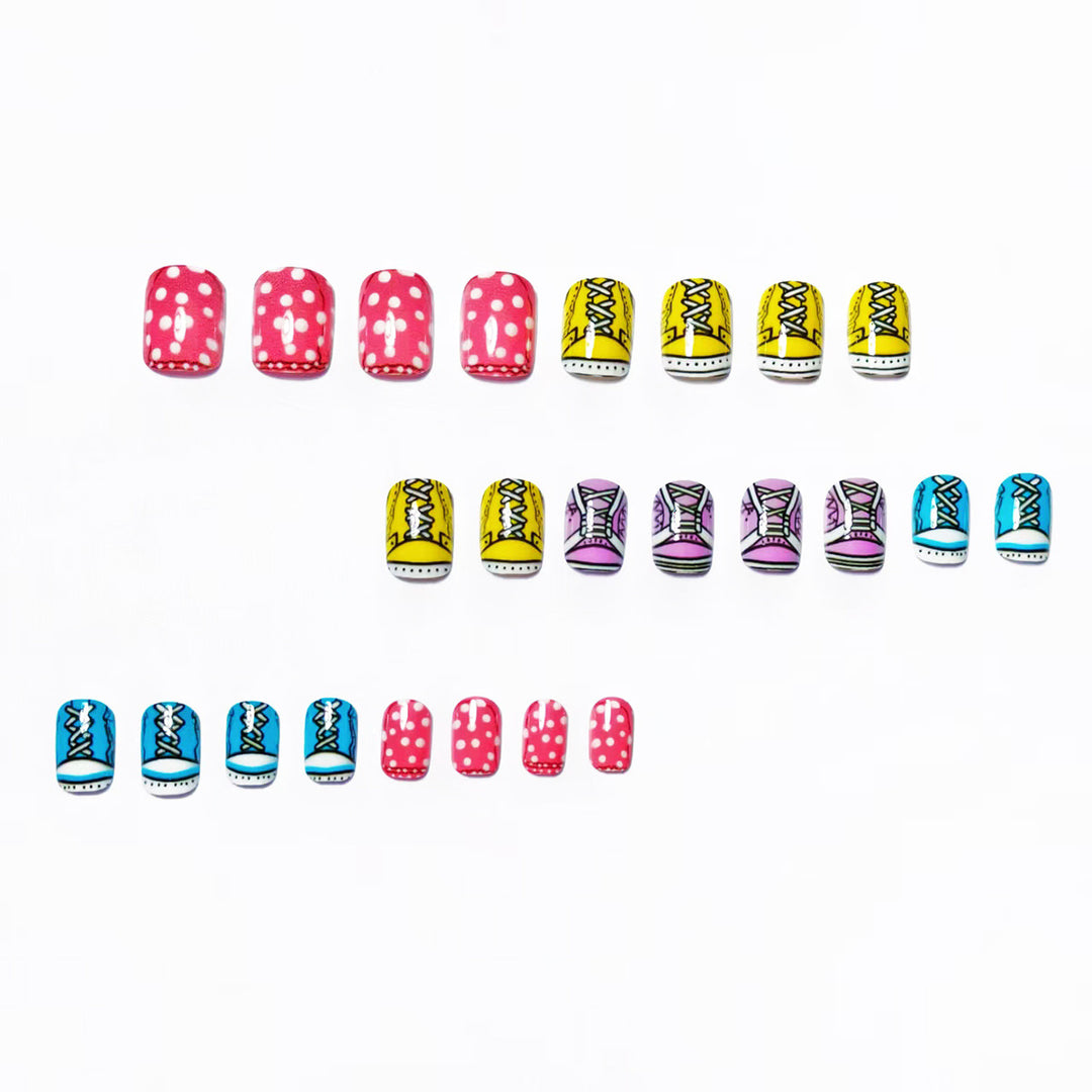 Creative Sneaker Nail Design Bowlift
