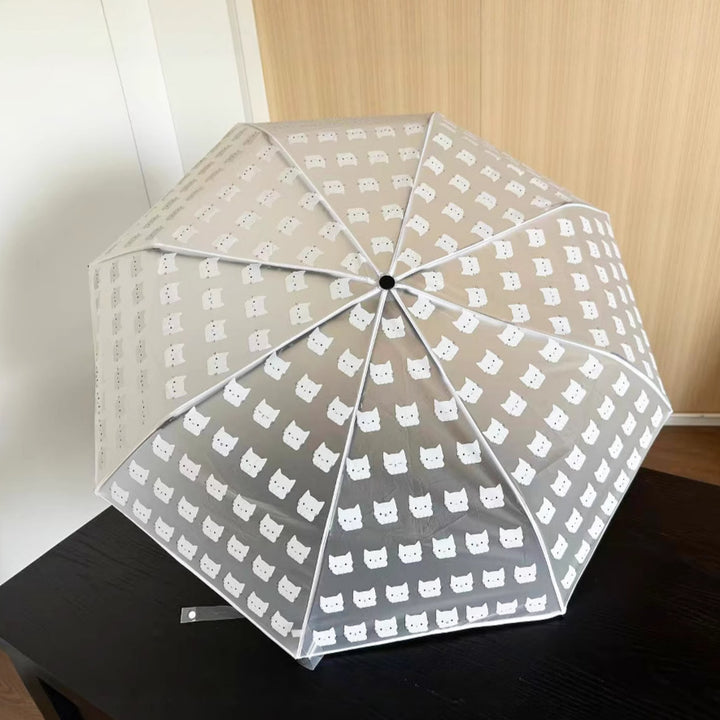 Women's Folding Umbrella with Wind Protection Technology Bowlift