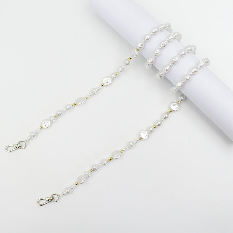 Pearl-Embellished Eyewear Chain Bowlift