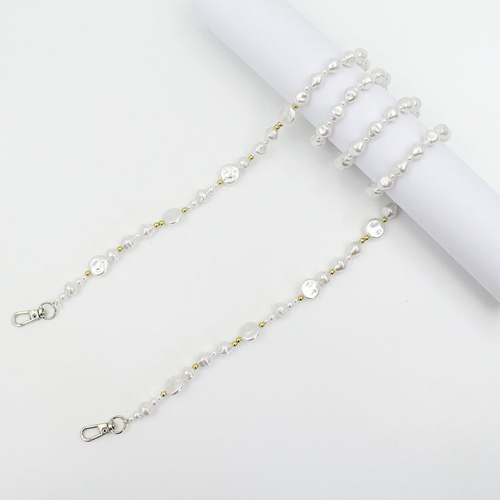 Pearl-Embellished Eyewear Chain Bowlift