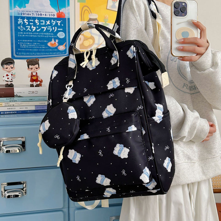 Playful Printed Diaper Backpack Bowlift