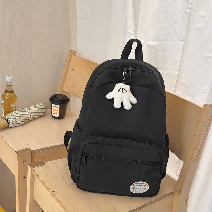 Graphic-Embellished Backpack Bowlift