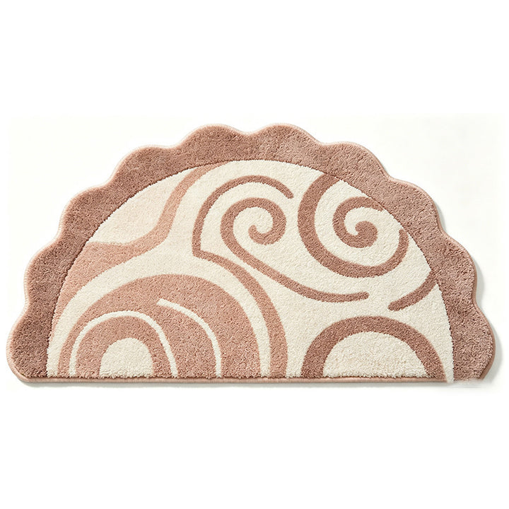 Decorative Swirl Bath Mat Bowlift