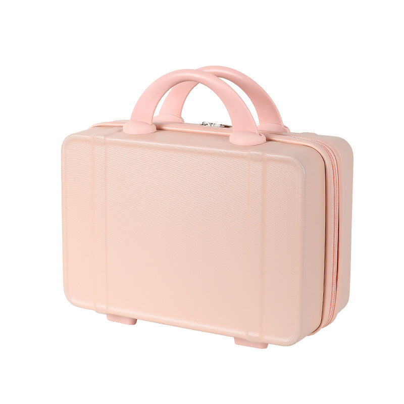compact hard-shell cosmetic and travel vanity case with dual top handles Bowlift