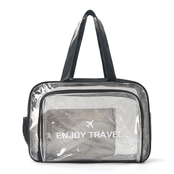 Transparent Travel Bag with Versatile Compartments Bowlift