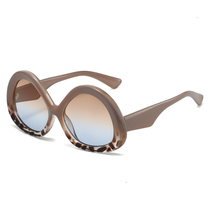 Oversized Retro-Inspired Butterfly Sunglasses Bowlift