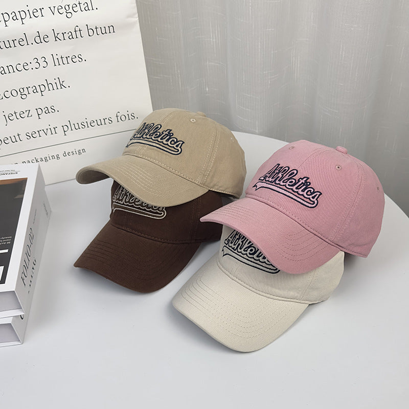 Women's Embroidered Athletic Baseball Cap Bowlift