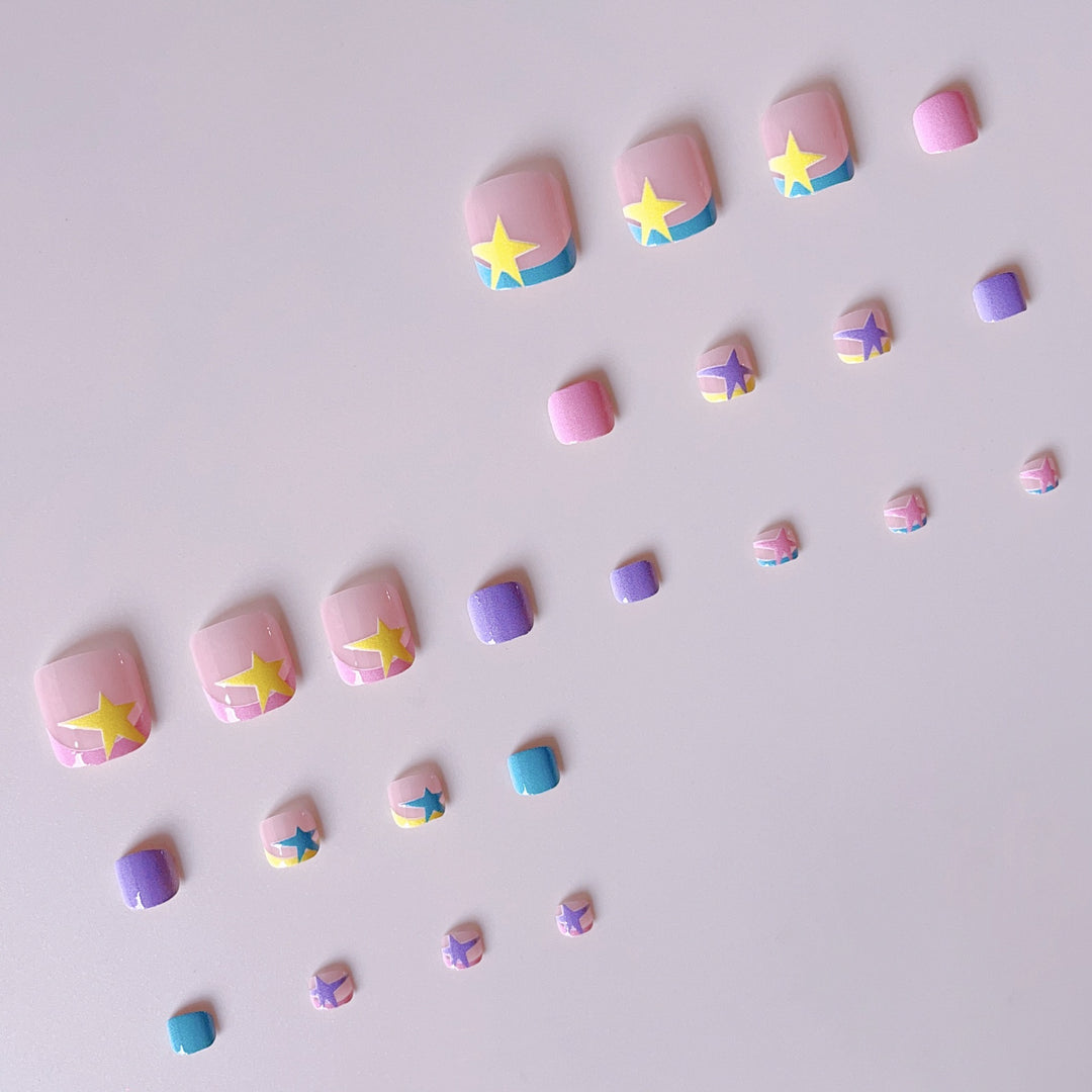 Nail art set with vibrant colors and creative designs Bowlift