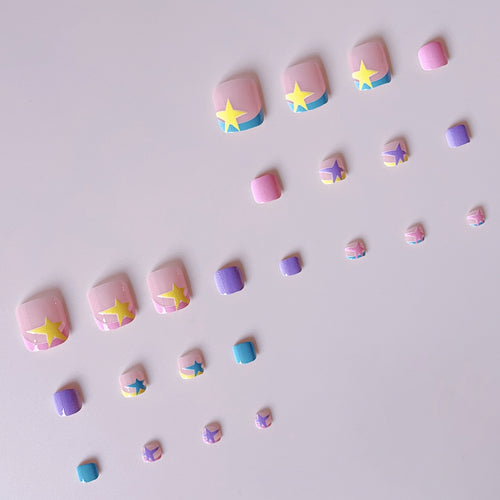 Nail art set with vibrant colors and creative designs Bowlift