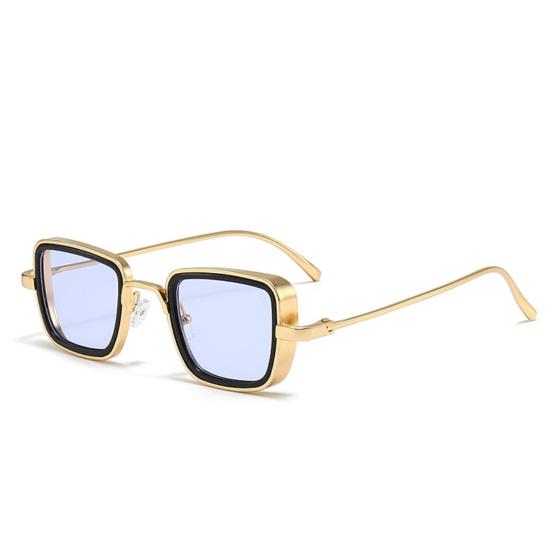 Women's stylish square sunglasses with elegant metal frame Bowlift